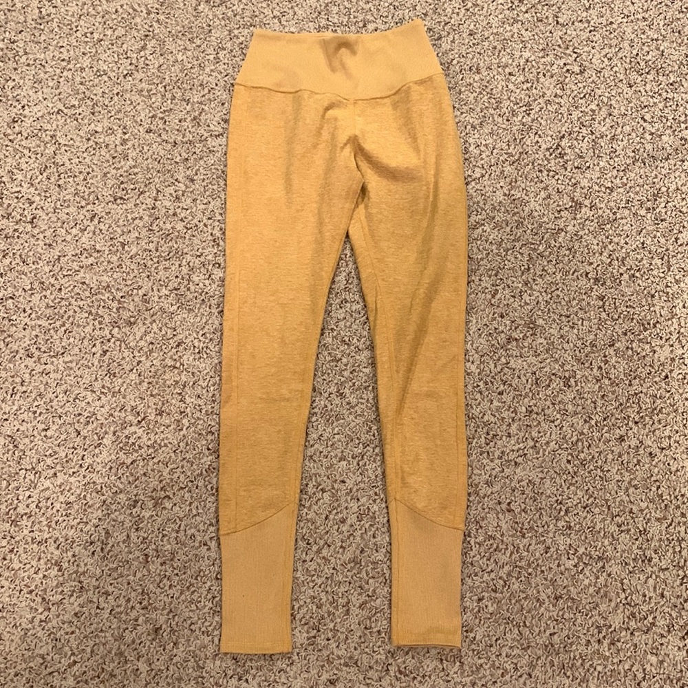 Alo Yoga soft Lounge Leggings Tuscan sun heathered